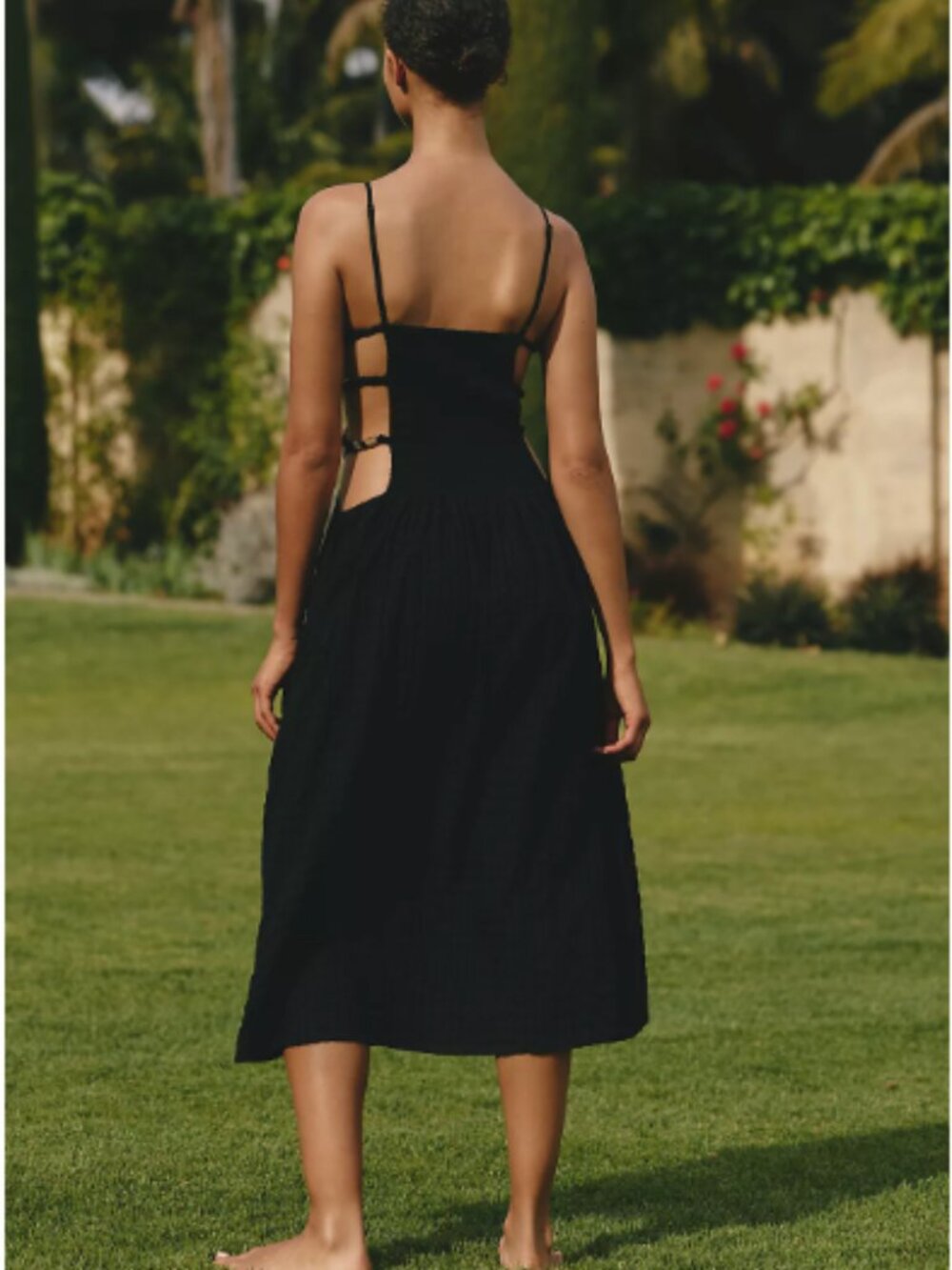 NWT Anthropologie Sleeveless Beaded Midi Dress - Picture 3 of 7